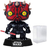 Funko Pop Star Wars Episode I: The Phantom Menace - Darth Maul #09 Vinyl Figure (Bundled with Pop Box Protector Case)